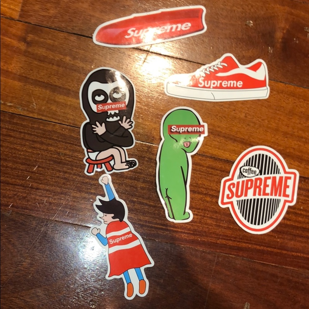 Supreme stickers